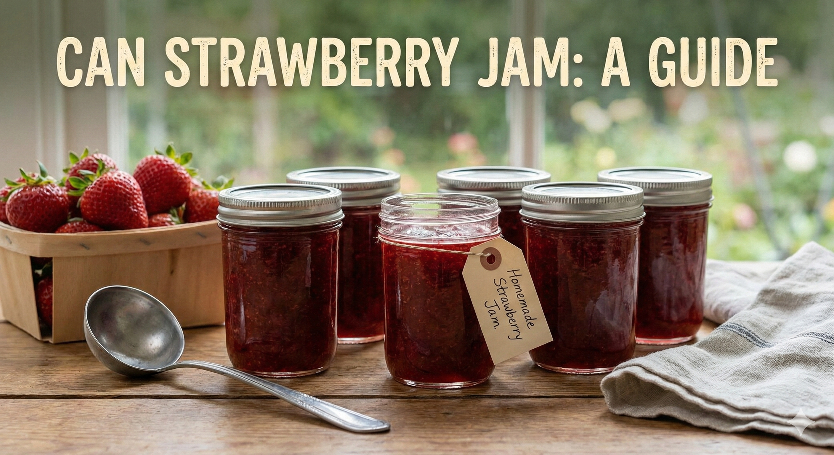 How to Can Strawberry Jam: A Simple Guide for Beginners