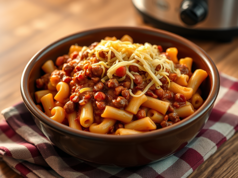 Crockpot Chili Mac: Hearty, Cheesy Comfort Food Made Easy