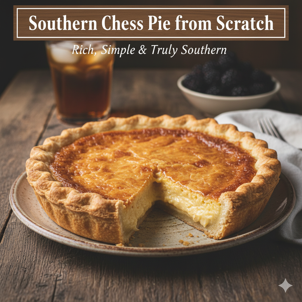Southern Chess Pie from Scratch: Rich, Simple & Truly Southern