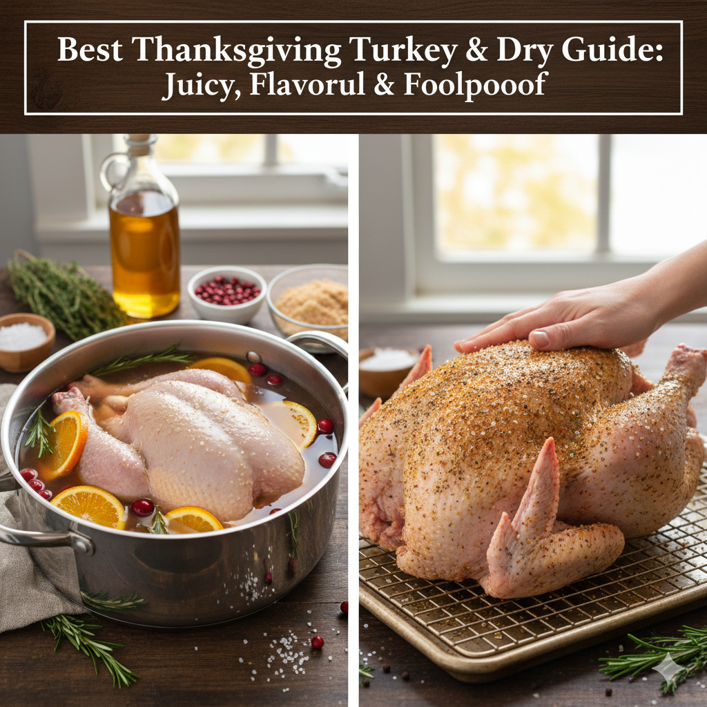 Best Thanksgiving Turkey Brine (Wet & Dry Guide): Juicy, Flavorful & Foolproof