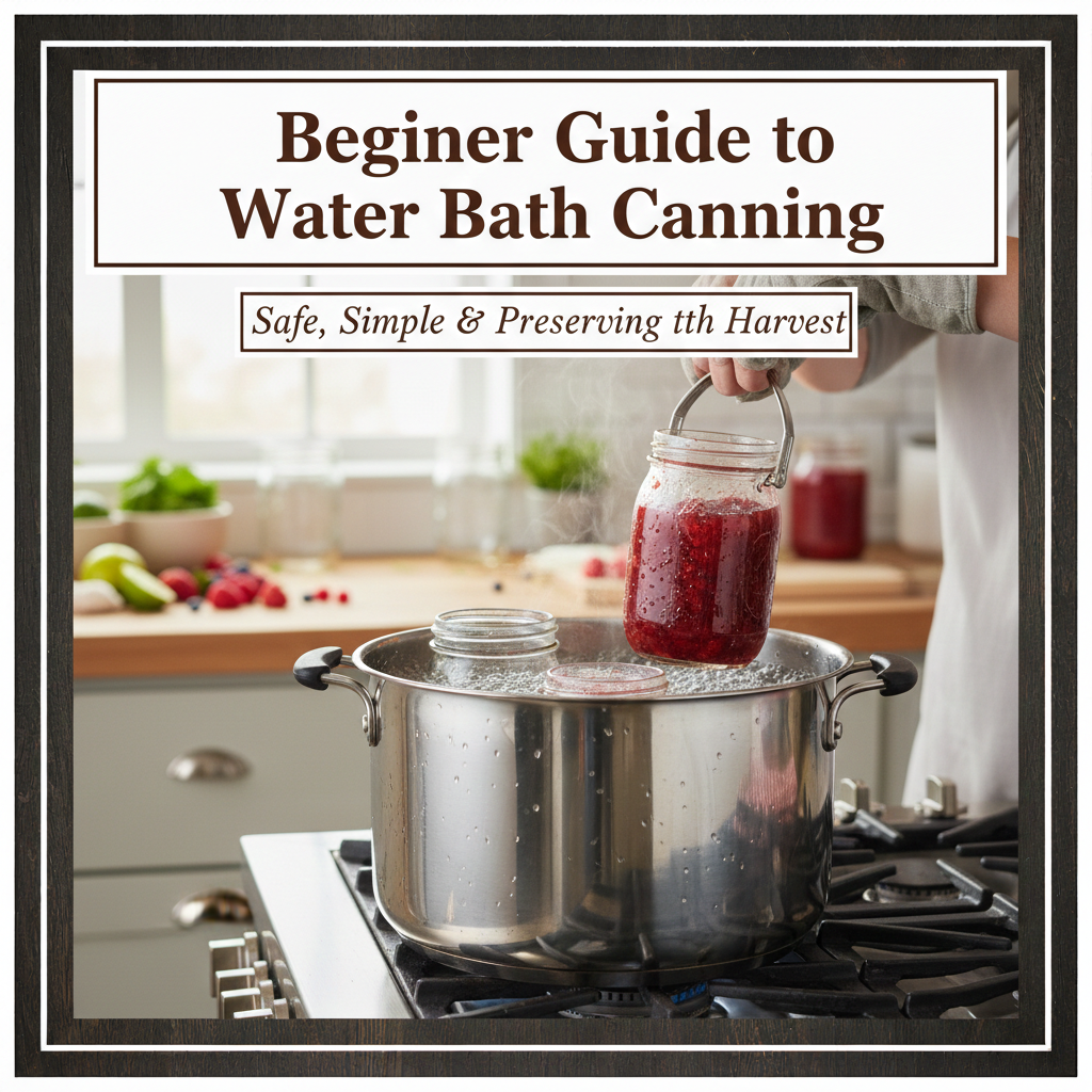 Beginner Guide to Water Bath Canning