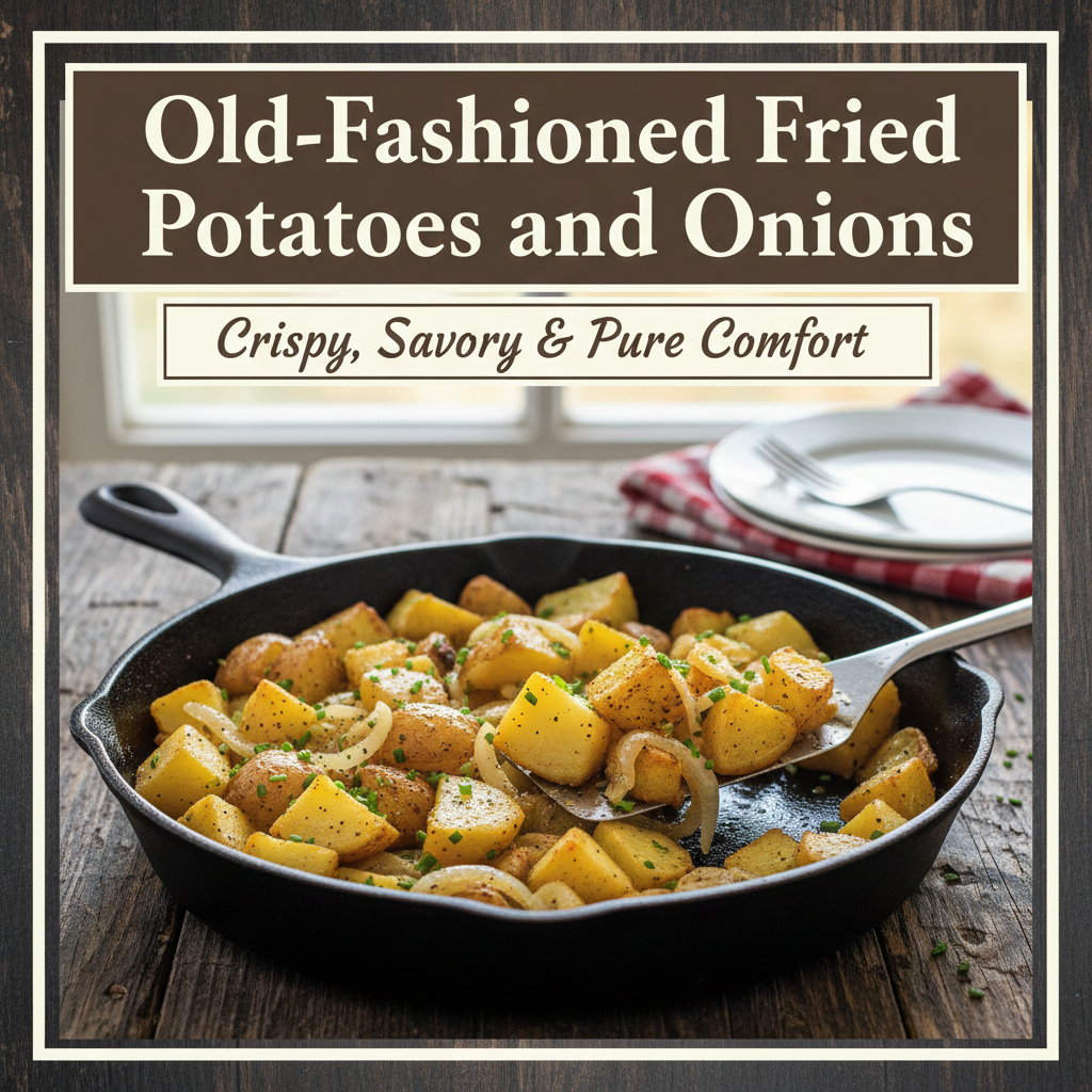 Old-Fashioned Fried Potatoes and Onions