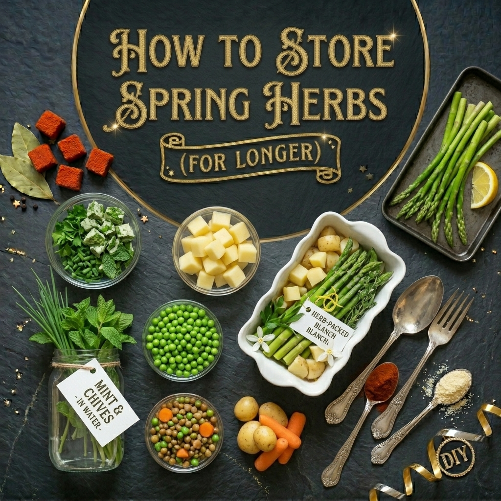 How to Store Fresh Spring Herbs for Longer