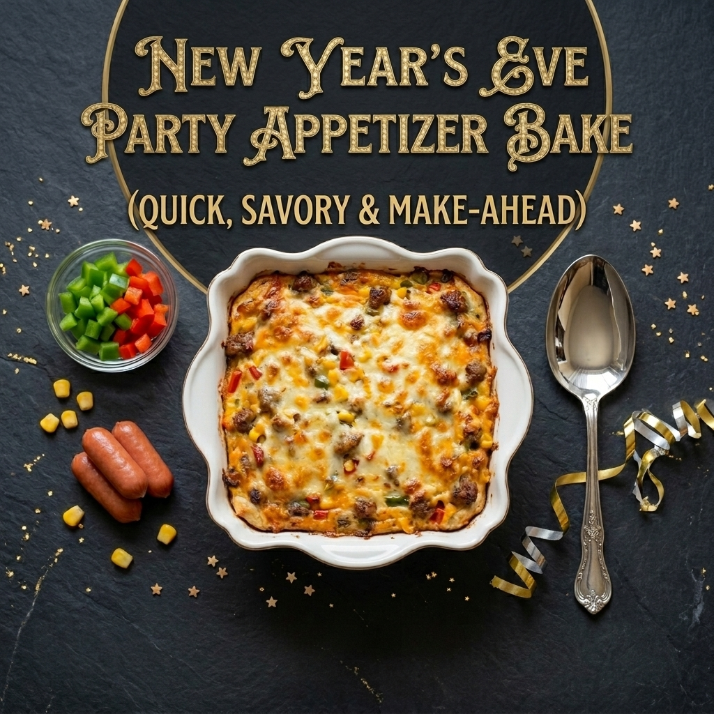 New Year’s Eve Party Appetizer Bake