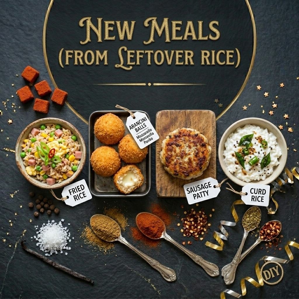 Using Leftover Rice for New Meals
